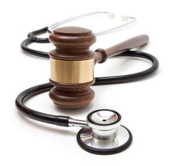 Gavel and Stethoscope Gavel and Stethoscope
